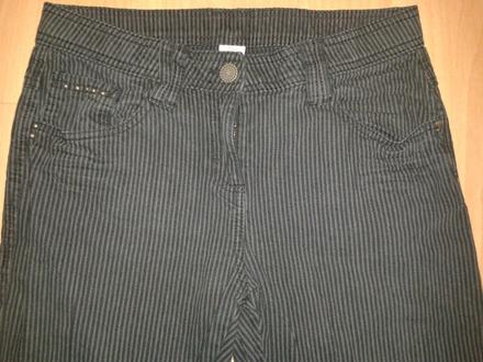 Sive pruzkovane rifle, s.oliver,36