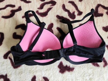 Čierna podprsenka victoria secret vel.34c, stav ak, victoria's secret,l