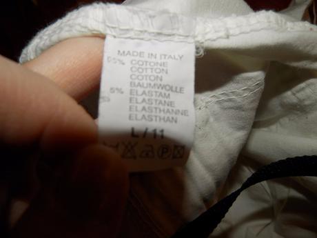 Biele šortky m/l, m