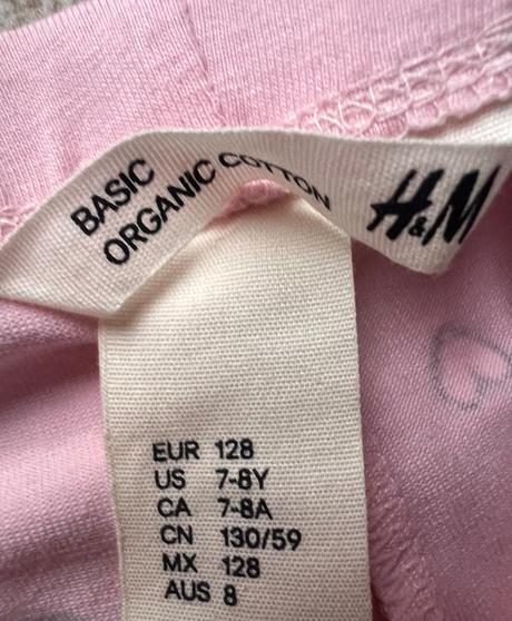 3/4 legíny, h&m,128