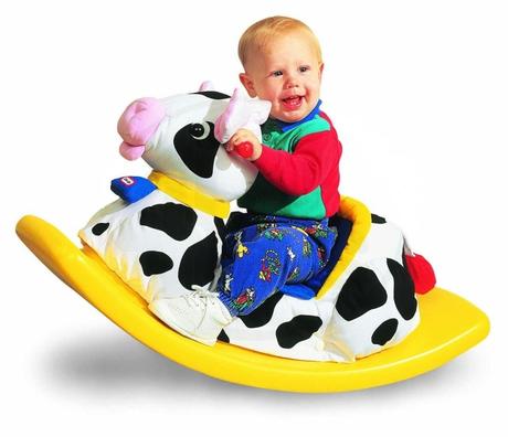 Little tikes 170843 hojdacia kravička,