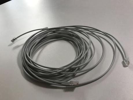 2 ethernetové káble, 