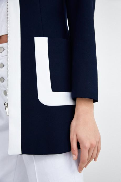 Zara kabat v sakovom style vel.s/m, zara,m / s