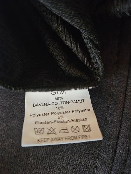 Siroke trblietave nohavice, 36 / 38 / m / s