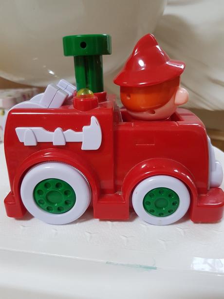 Poziarnicke auto, natahovacie, zvukove efekty, 