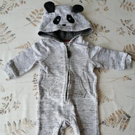 Overal panda s kapucňou, f&f,62