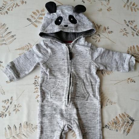Overal panda s kapucňou, f&f,62