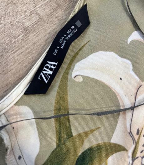 Satenove letné šaty zara, zara,l