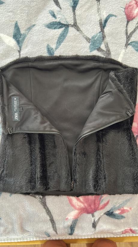 Kozusinkovy korzet top, zara,m