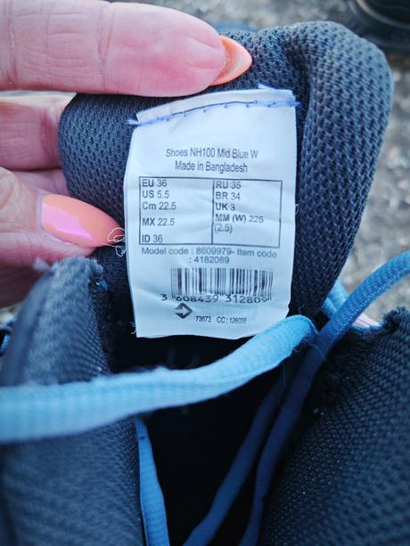 Topánky na turistiku, quechua,36