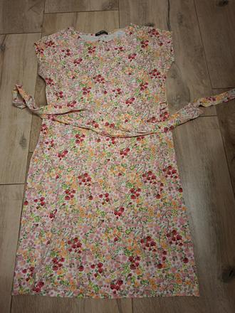 Kvetinove bavlnene saty, m