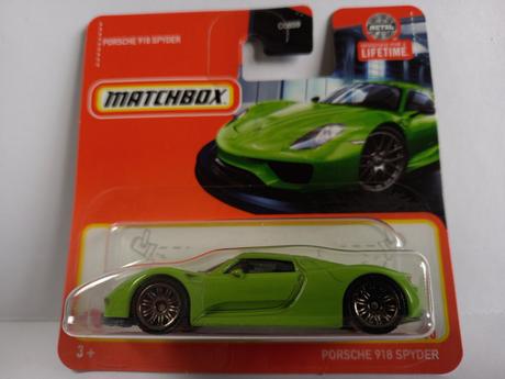 Matchbox - porsche 911 gt3, porsche 918 spyder,