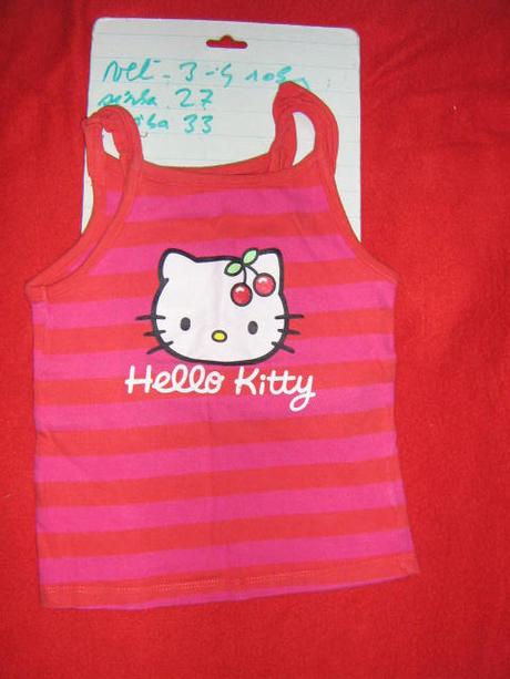 Tricko bez rukavov , sanrio,98