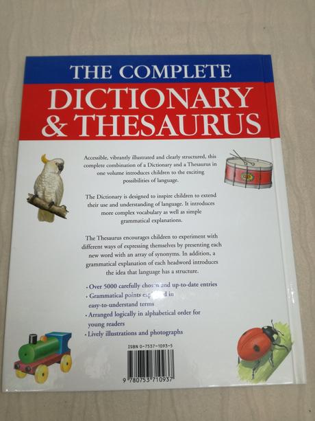 The complete dictionary & thesaurus, 