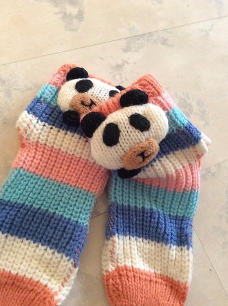 Teplé protišmykové papučky/ponožky, 38