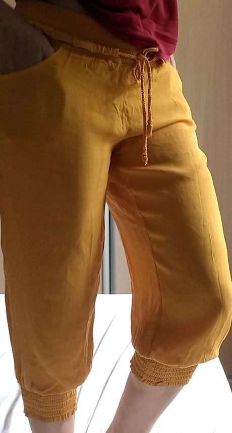 Ľahučké nohavice, s