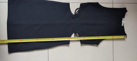 Čierne mini šaty, pull&bear,xs