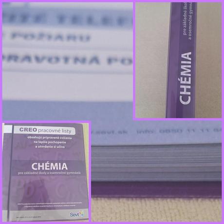 Creo pracovné listy chémia 6r. až 9.r. zš ševt,
