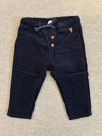 Podšité nohavice, h&m,74