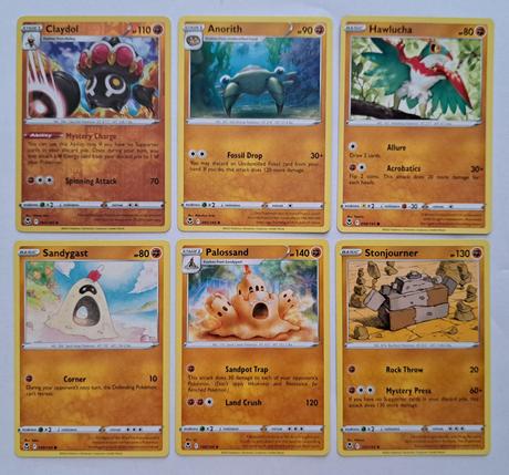 Pokémon karty "silver tempest" (6), 