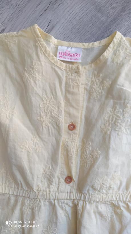 Dievčenské šaty v. 98 2x, 98