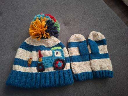 Čiapka a rukavice, next,98