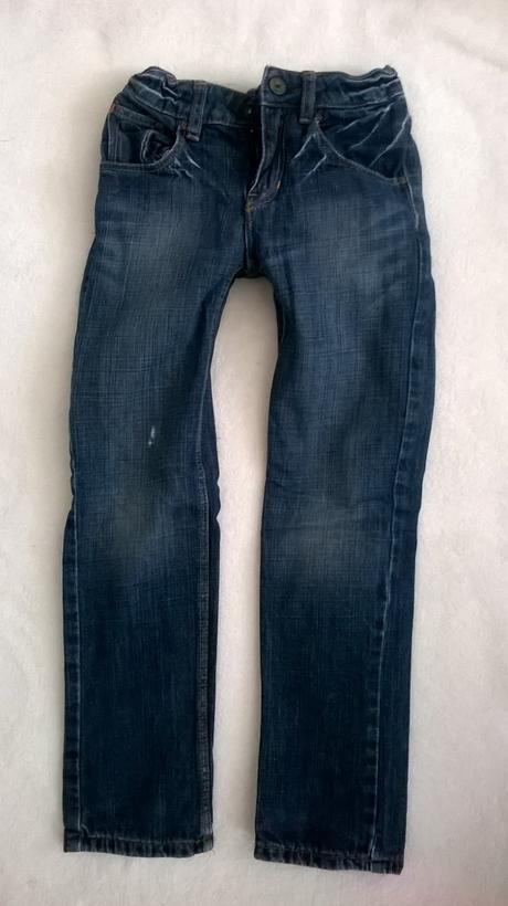 Podšité dievčenské rifle, h&m,122