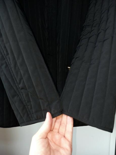 Čierna prešívaná bunda fuchs schmitt 40/m/l, l