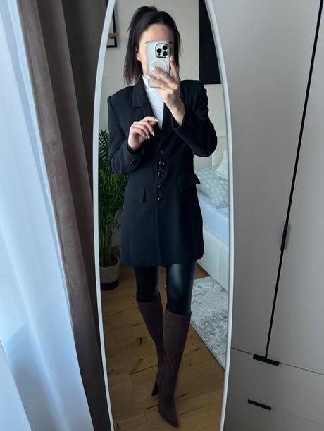 Predĺžené sako, s