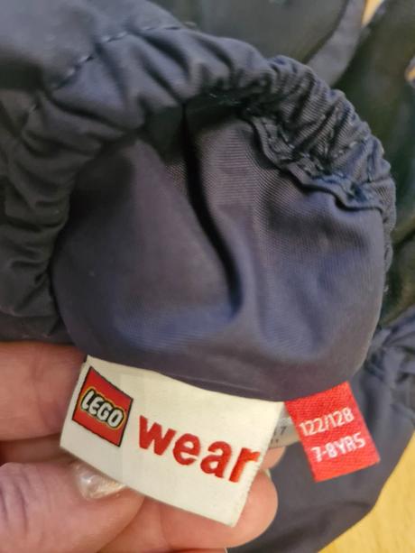 Lego rukavice lyziarske velk 7-8 r, lego,122