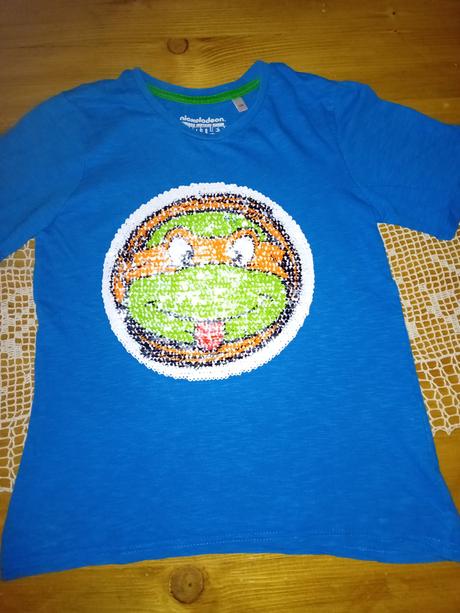 Tričko s ninja korytnačkou, nickelodeon,134