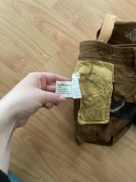 Kožený detsky bavorský kroj,