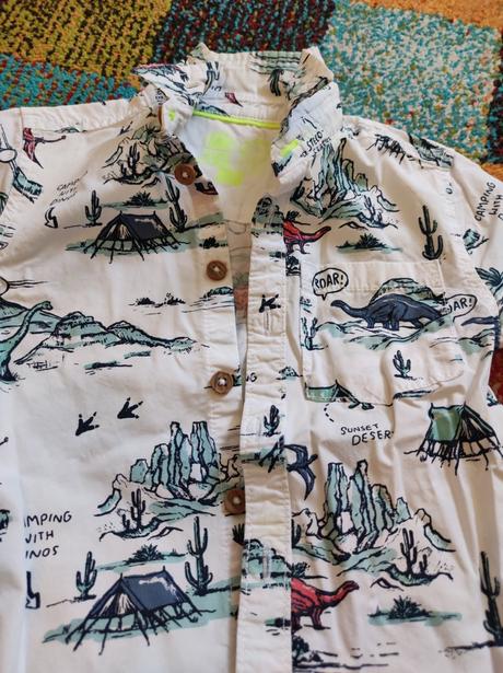 Letný set košeľa s kraťasami, f&f,98