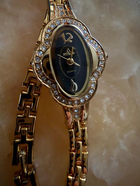 Original fitron damske zlate hodinky,nove, 