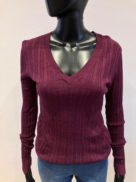 Dámske rebrované tričko (38-40), m