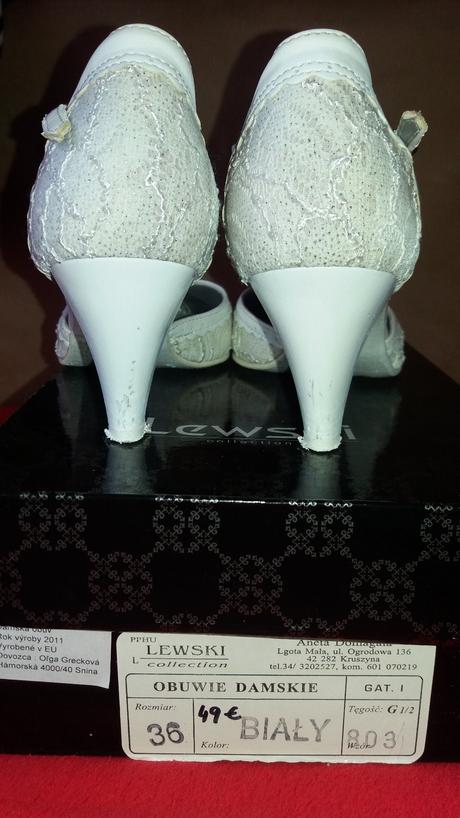 Svadobna obuv, 36