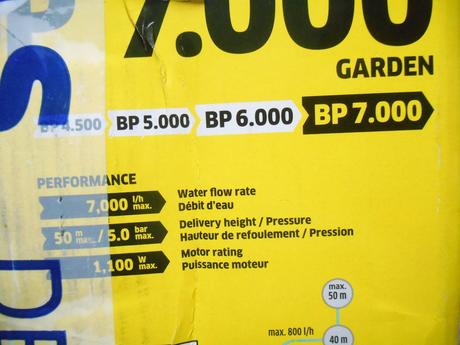 Záhradné čerpadlo kärcher bp 7.000,