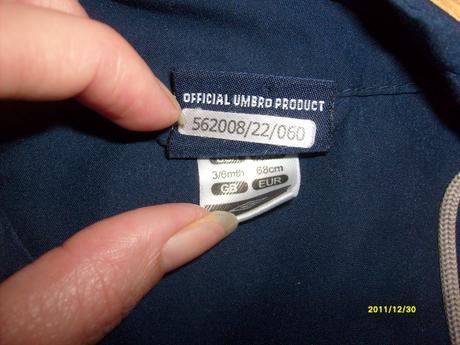 Umbro suprava 3-6 mes, umbro,68