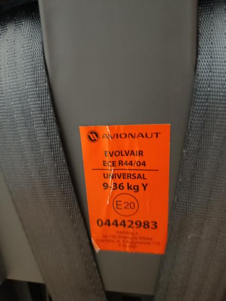 Detská autosedačka, avionaut