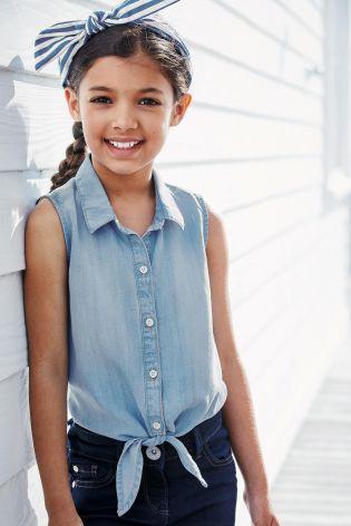 Letná rifľová blúzka next, next,116