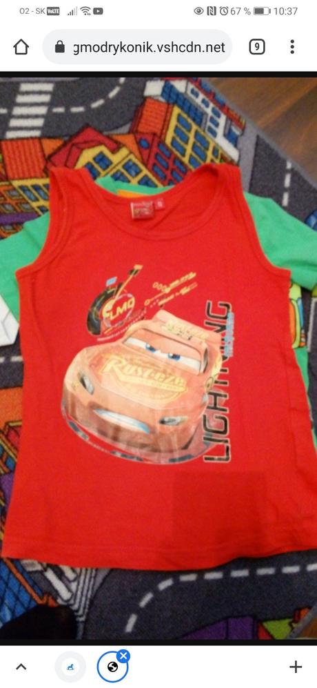 Balík tričiek do skolky, 110