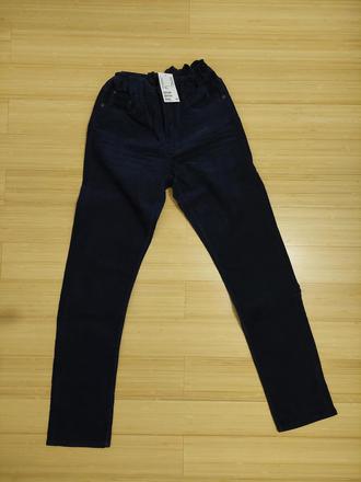 Menšestrové nohavice h&m 164 tmavomodré, h&m,164