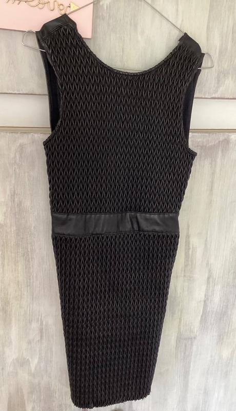 Kožené šaty, zara,s