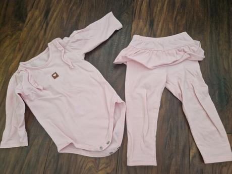 Leginy+body s volanom vel.80, 80