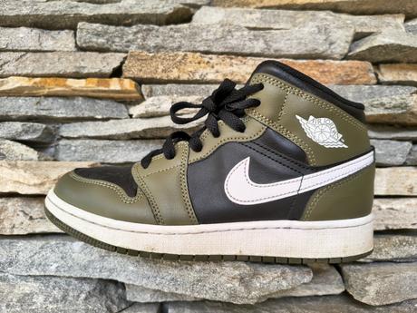 Detské tenisky air jordan 1- mid, veľ. 37,5, air jordan,37