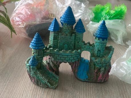 Akváriové dekorácie , náplň do filtra,