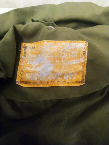 Oranžovo olivová prechodná bunda,dopodopo, 104-110, dopodopo,110