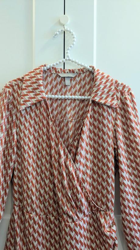 Vzorované šaty h&m, h&m,s
