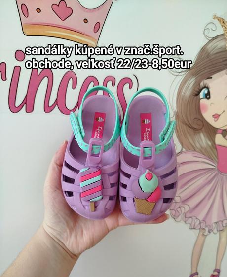 Značkové sandálky 22/23, 22