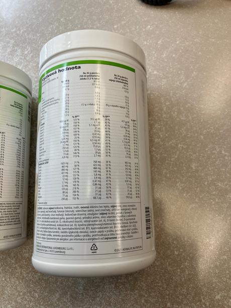 F1 - vyvážené jedlo - vanilka - 780g xxl, 